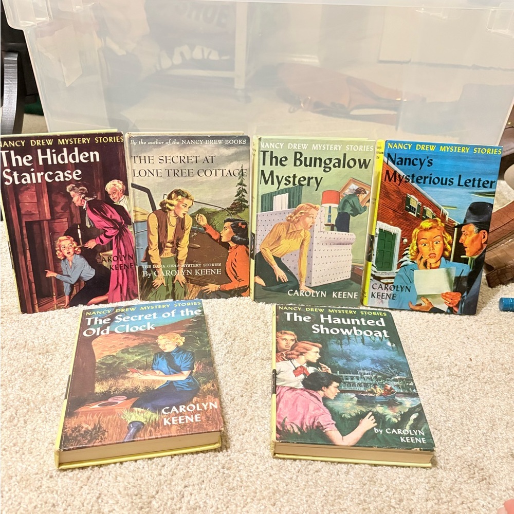 Nancy Drew Mystery Stories Book Set